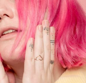 Finger tattoos for women