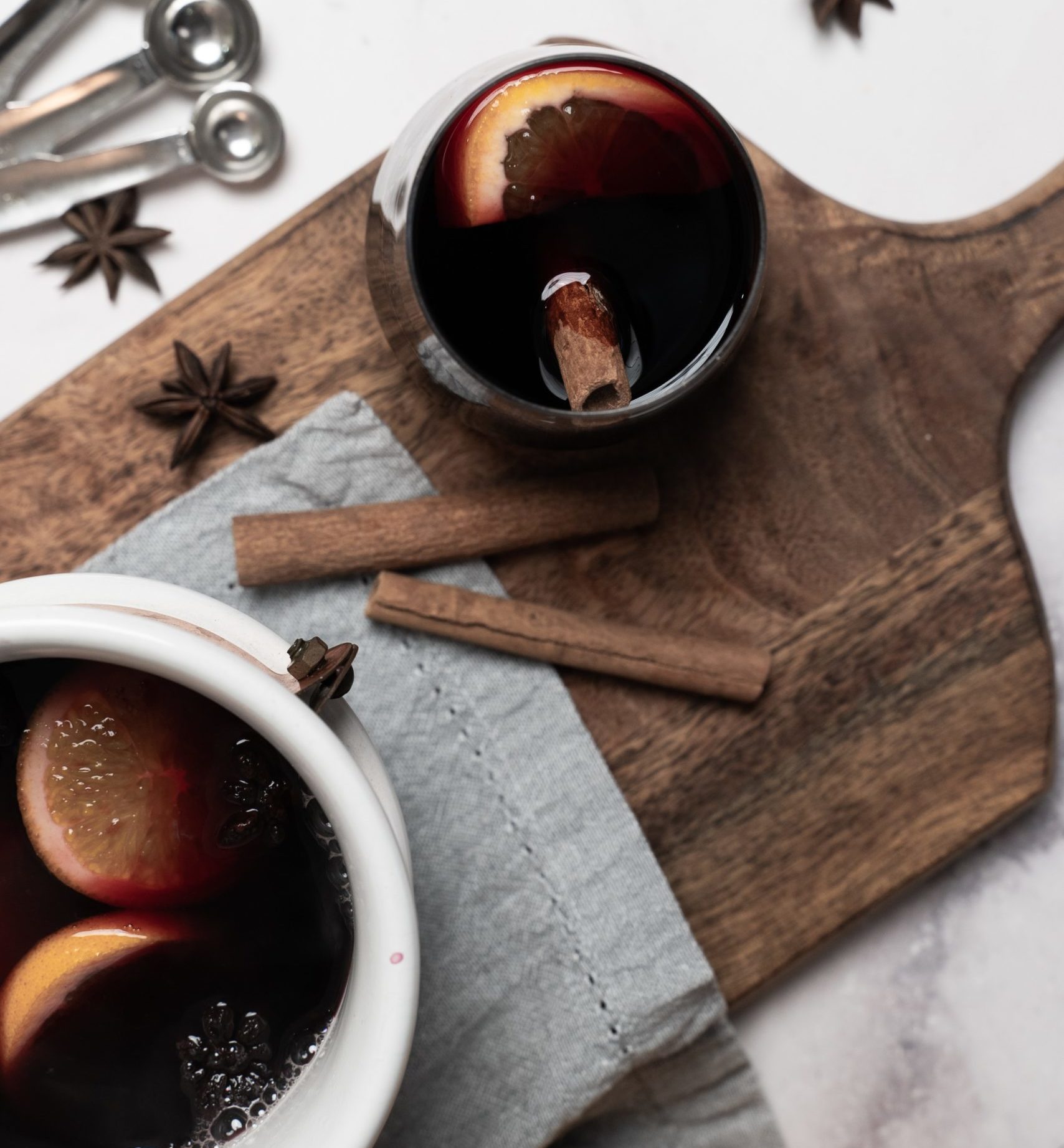 mulled wine and fall cocktails