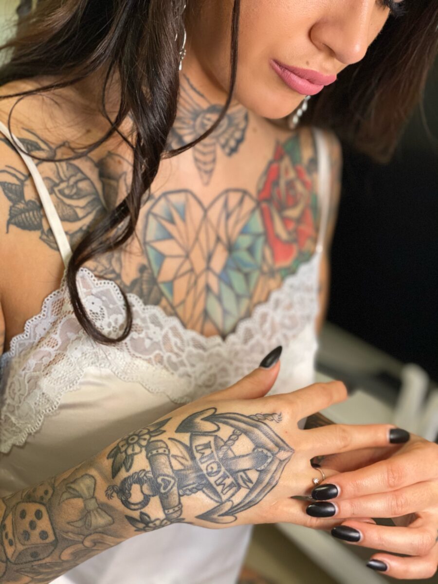 Woman With Tattoos