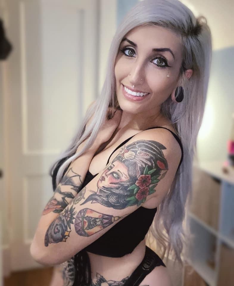 Woman with Tattoos